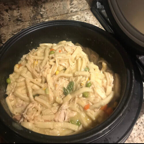 Comforting Chicken & Noodles Crock Pot - Life with Susan