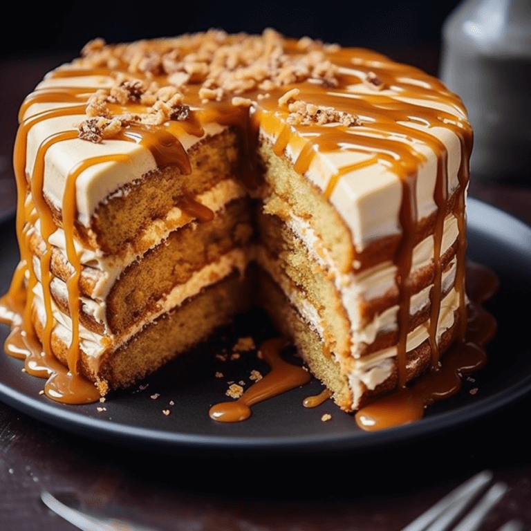 Butterscotch Cake with Caramel Icing Life with Susan
