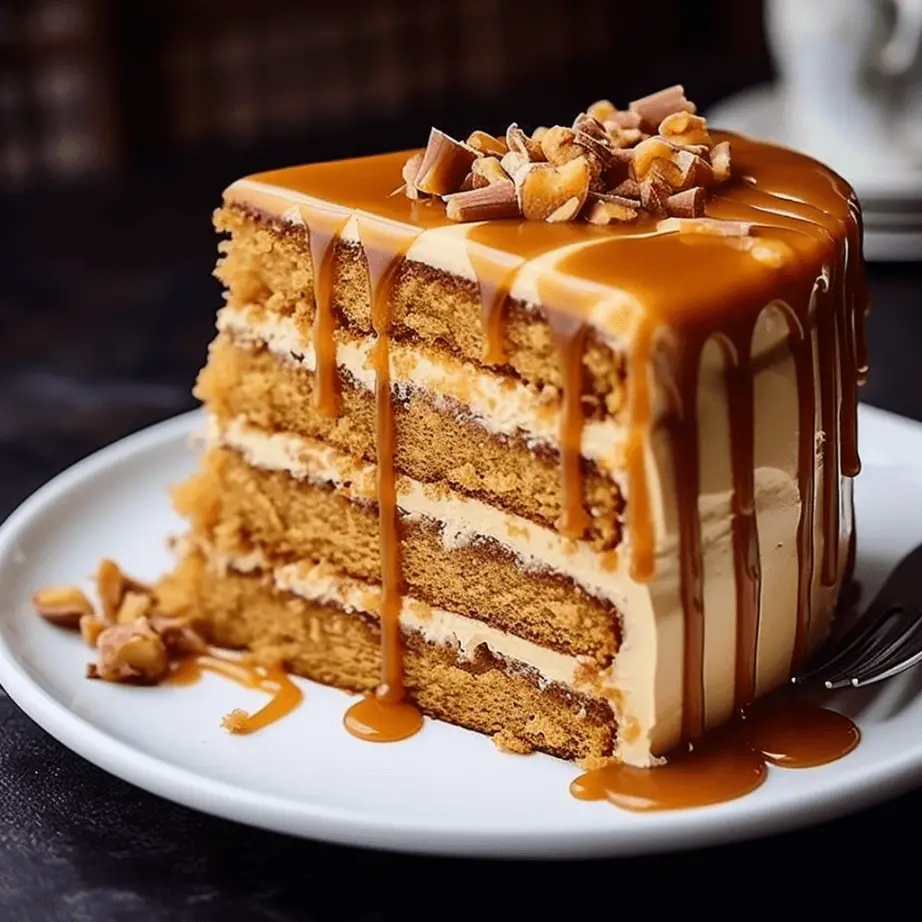 Butterscotch Cake - Stephanie's Sweet Treats