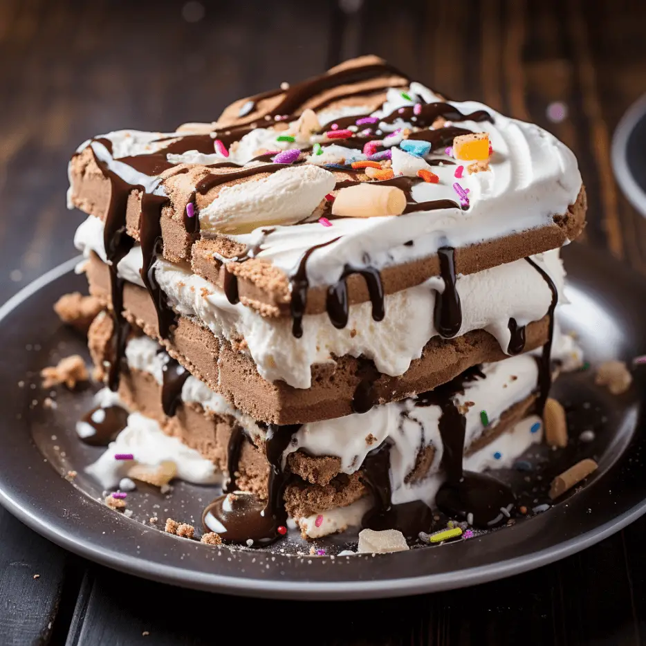 Ice cream sandwich cake for the win - Life with Susan