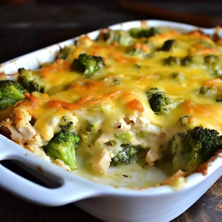 Skinny Chicken Broccoli Casserole - Life with Susan