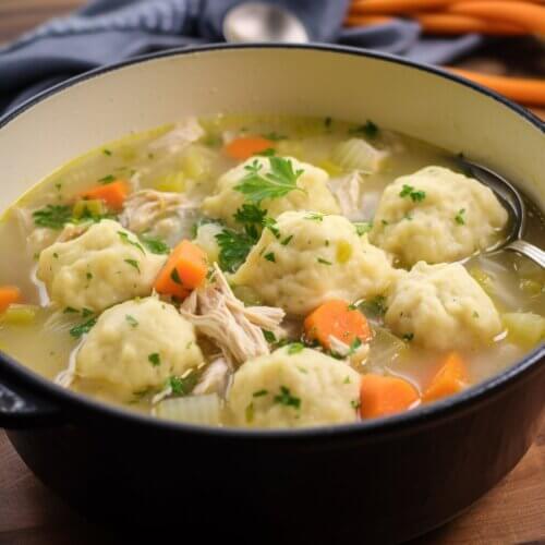 Chicken And Dumpling Soup - Life with Jeviko