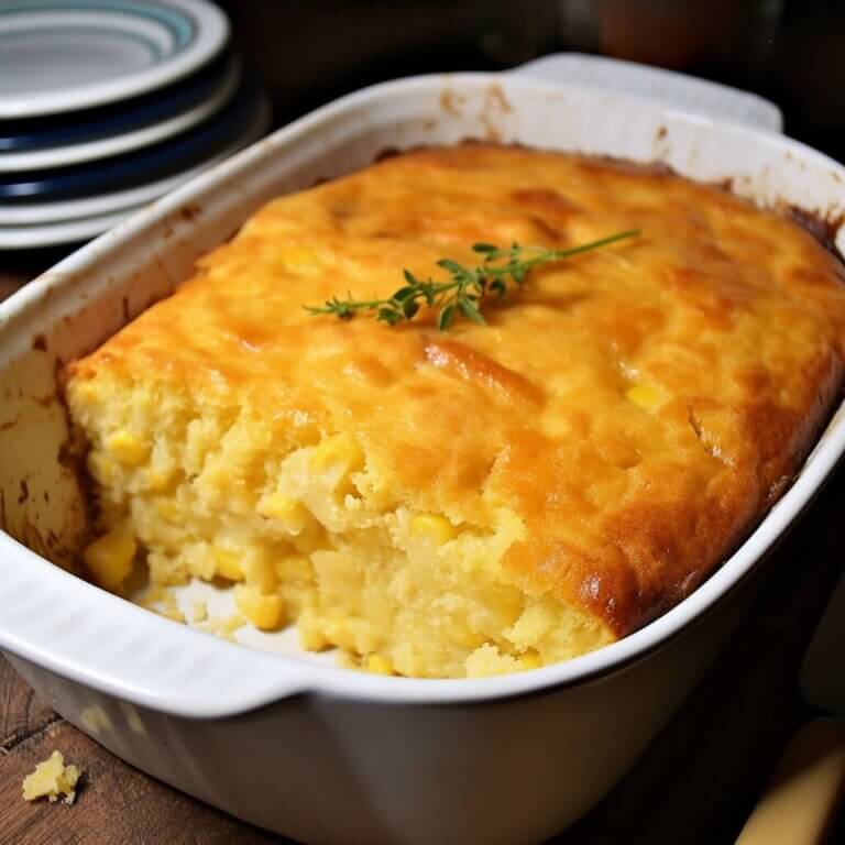 Easy Creamy Corn Casserole - Life with Susan