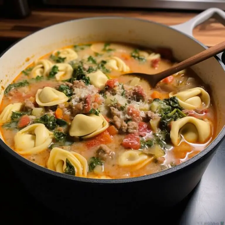 Sausage Tortellini Soup - Life with Susan