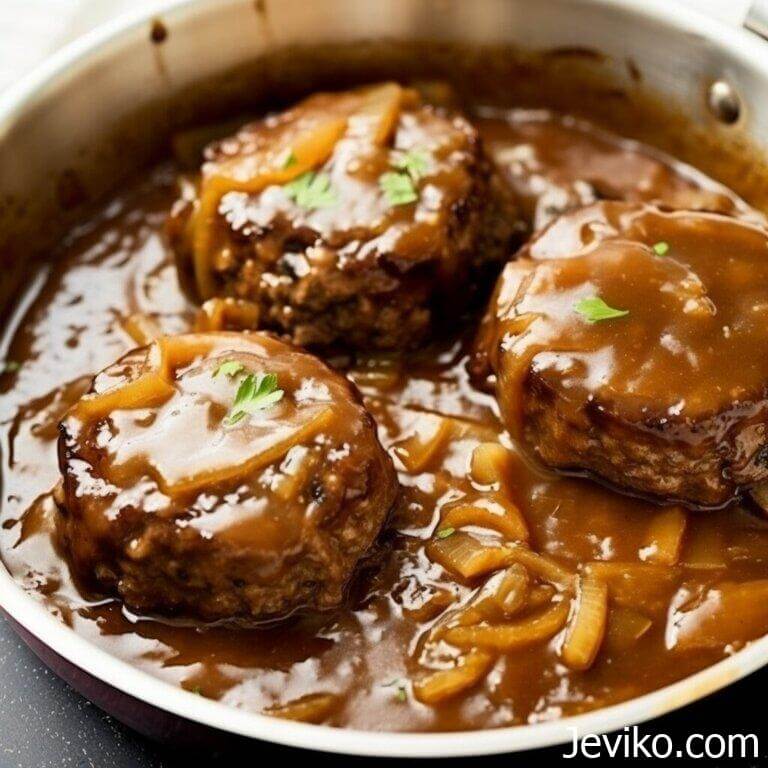 HAMBURGER STEAKS WITH BROWN GRAVY Life with Susan