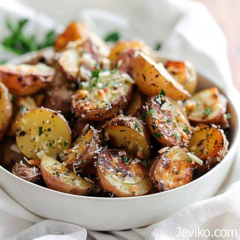 GARLIC PARMESAN ROASTED POTATOES - Life with Susan