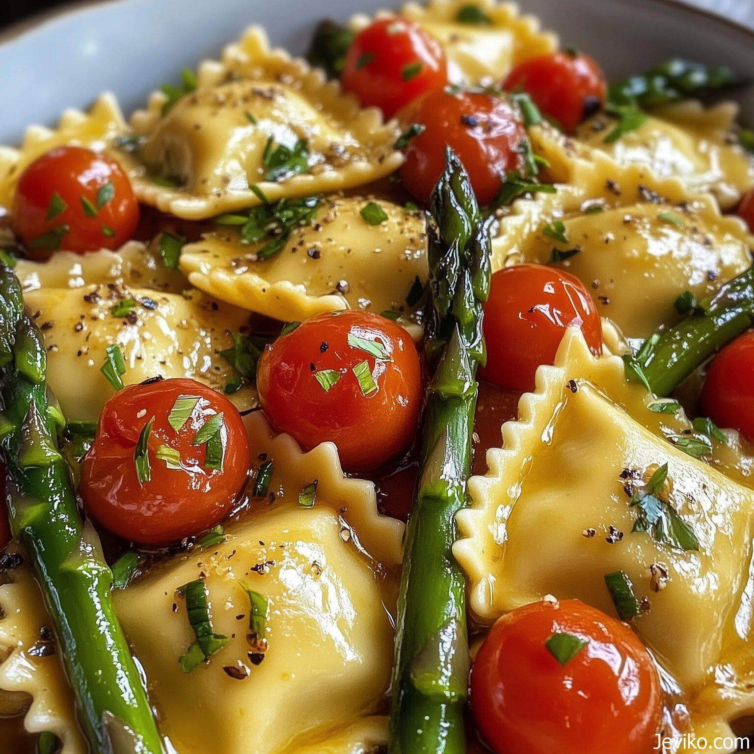 Spring Ravioli Recipe Images Fresh Spring Ravioli with Asparagus and Tomatoes - Life with Jeviko