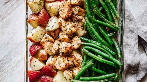 Italian Chicken Potatoes & Green Beans - Life with Jeviko